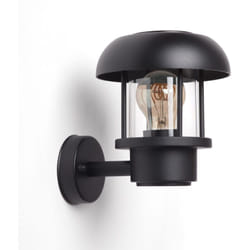 Applique Murale Extérieure Aluminium Graham Noir