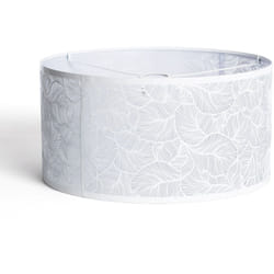 Efectoled - Abat-Jour Lampe Métal Cassandra Blanc