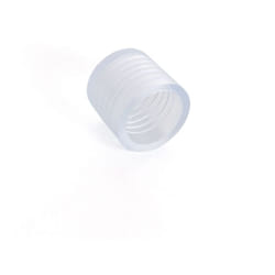 Embout pour ruban néon led dimmable 220V circulaire SFLEX14 Transparent