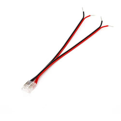 Connecteur avec Câble pour Ruban led rgb/rgbic Digital cob 24V dc smd IP20 Largeur 10mm 10 mm