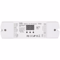 Le Convertisseur DMX512 vers 0/1-10V 4 Canaux est l'outil pour ceux qui recherchent une intégration parfaite entre les systèm ...
