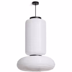 Éclairez votre espace avec l'élégante Suspension Papier Hao Tupai. Cette suspension moderne, fabriquée en papier de haute qua ...