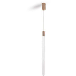 Efectoled - Suspension led 2.5W Métal et Verre Slim Harold Doré