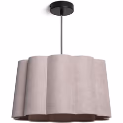Apportez élégance et chaleur à votre maison avec la Suspension Lin Renatta, fabriquée en lin de haute qualité. Son design mod ...