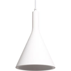 Efectoled - Suspension Plâtre Madiun Blanc