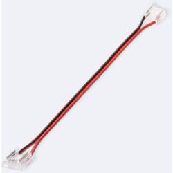 Double Connecteur Cablé led 12/24V dc smd et cob IP20 largeur 8mm 8 mm
