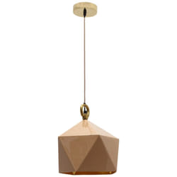 Suspension Métal Elia Gold Beige