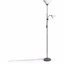 Éclairez votre maison avec style et fonctionnalité avec le Lampadaire Métal avec Lumière de Lecture Ander. Cet élégant lampad ...