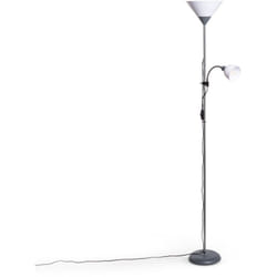 Lampadaire Métal avec Lumière de Lecture Ander Gris