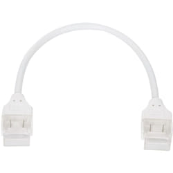 Connecteur Hippo Double avec Câble pour Ruban led Auto-Redressement 220V ac smd Silicone Flex Largeur 12mm 12 mm
