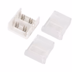 Grâce au connecteur Hippo, vous pourrez connecter rapidement et facilement deux rubans LED RGB 12/24/220V AC SMD modèle Silic ...