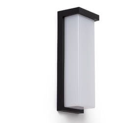 Applique Murale led Extérieure Aluminium Tyron 22W 4000K Noir Blanc neutre