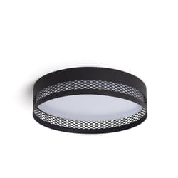 Efectoled - Plafonnier led 30W Métal Saska s Noir mat