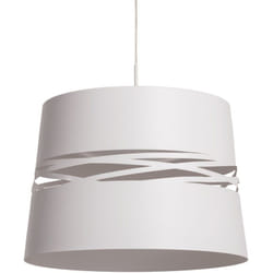 Efectoled - Suspension led 28W Métal Kerta Blanc mat