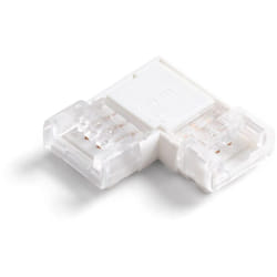 Connecteur hippo 'l' pour Ruban led cct 12-24V dc Largeur 10 mm 10 mm