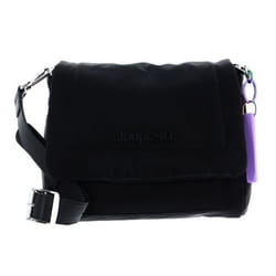 Sac à épaule bandoulière - Desigual - Bols Happy Bag Copenhague - Noir - 100% polyester - 26x18x13 cm