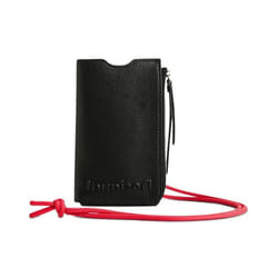 Desigual Sac téléphone portable noir pour femme - Mone Half Logo Rita Negro 169291