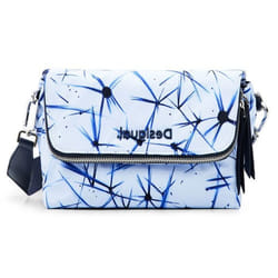 Desigual Sac à épaule bandoulière bleu pour femme - Accessories Fabric Asterix Venecia Across Body Bag 187874