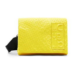 Sac à épaule bandoulière - Desigual - Magna Dortmund Flap - Jaune - 100% polyester - 634 g