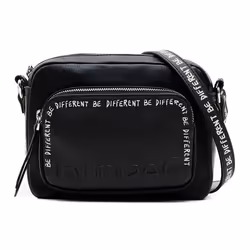 Sac à épaule bandoulière - Desigual - Be Different Cambridge - Noir - 21x13x8 cm - 347 g