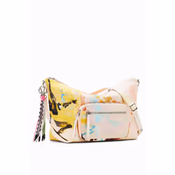 Grand sac à bandoulière peinture femme Desigual