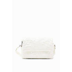 Petit sac à bandoulière iridescent logos femme Desigual
