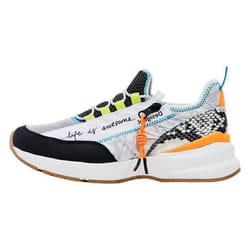 Baskets fermeture éclair femme Desigual Patchwork