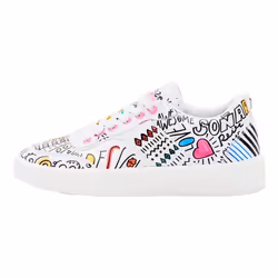 Baskets rétro à illustrations femme Desigual Arty