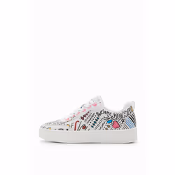 Baskets rétro à illustrations femme Desigual Arty