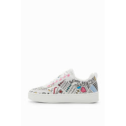Baskets rétro à illustrations femme Desigual Arty