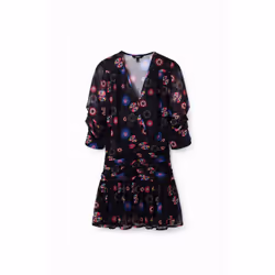 Robe courte drapée femme Desigual M. Christian Lacroix