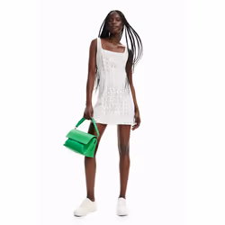 Robe courte dentelle femme Desigual