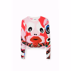 Pull visages femme Desigual M. Christian Lacroix