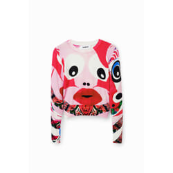 Pull visages femme Desigual M. Christian Lacroix
