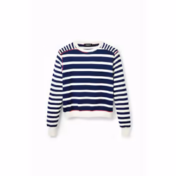Pull rayures marines femme Desigual