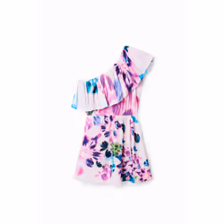 Robe courte asymétrique femme Desigual M. Christian Lacroix