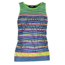 Débardeur rayures maille femme Desigual