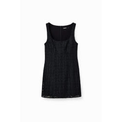 Robe courte dentelle femme Desigual