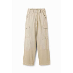 Pantalon cargo femme Desigual Sedal