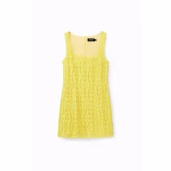 Robe courte dentelle femme Desigual