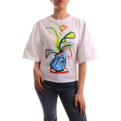 T-shirt manches volume popeline femme Desigual