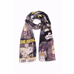 Foulard rectangulaire arty femme Desigual