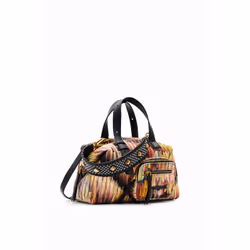 Sac à bandoulière moyen toile femme Desigual