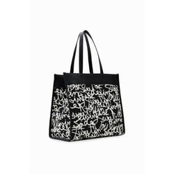 Tote bag moyen toile femme Desigual