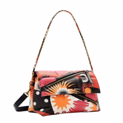 Sac à bandoulière géométrique femme Desigual Patchwork