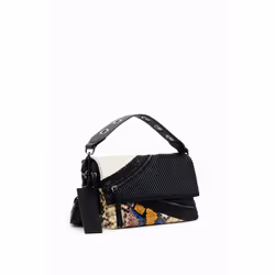 Sac à bandoulière moyen femme Desigual Patchwork