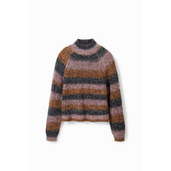 Pull maille rayures femme Desigual