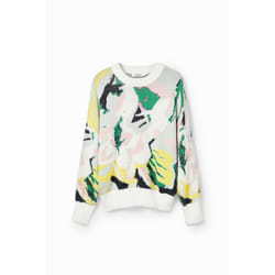 Pull oversize arty femme Desigual