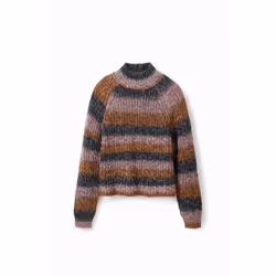 Pull maille rayures femme Desigual