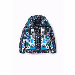 Doudoune patchwork Desigual